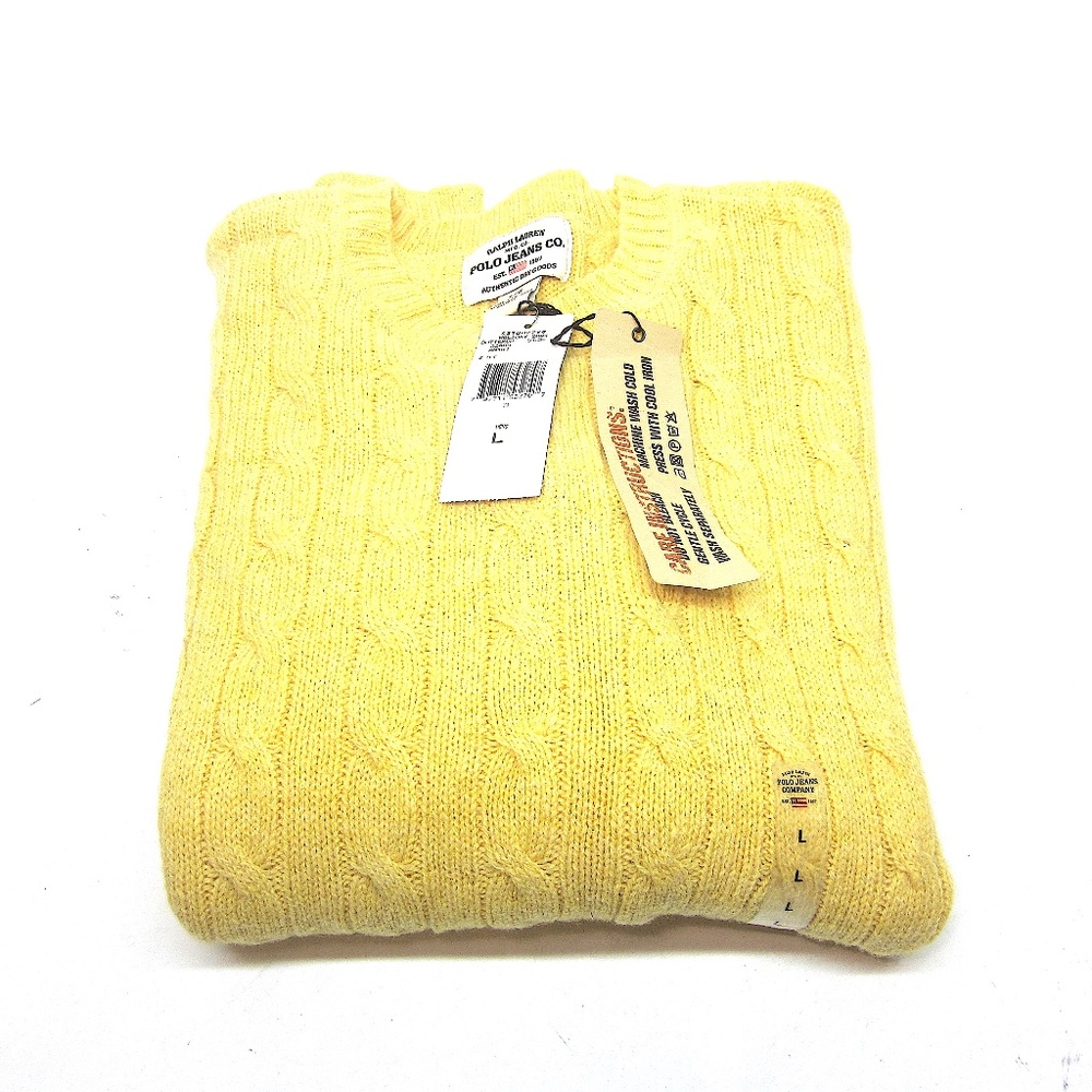 Ralph Lauren men's wool sweater size L,